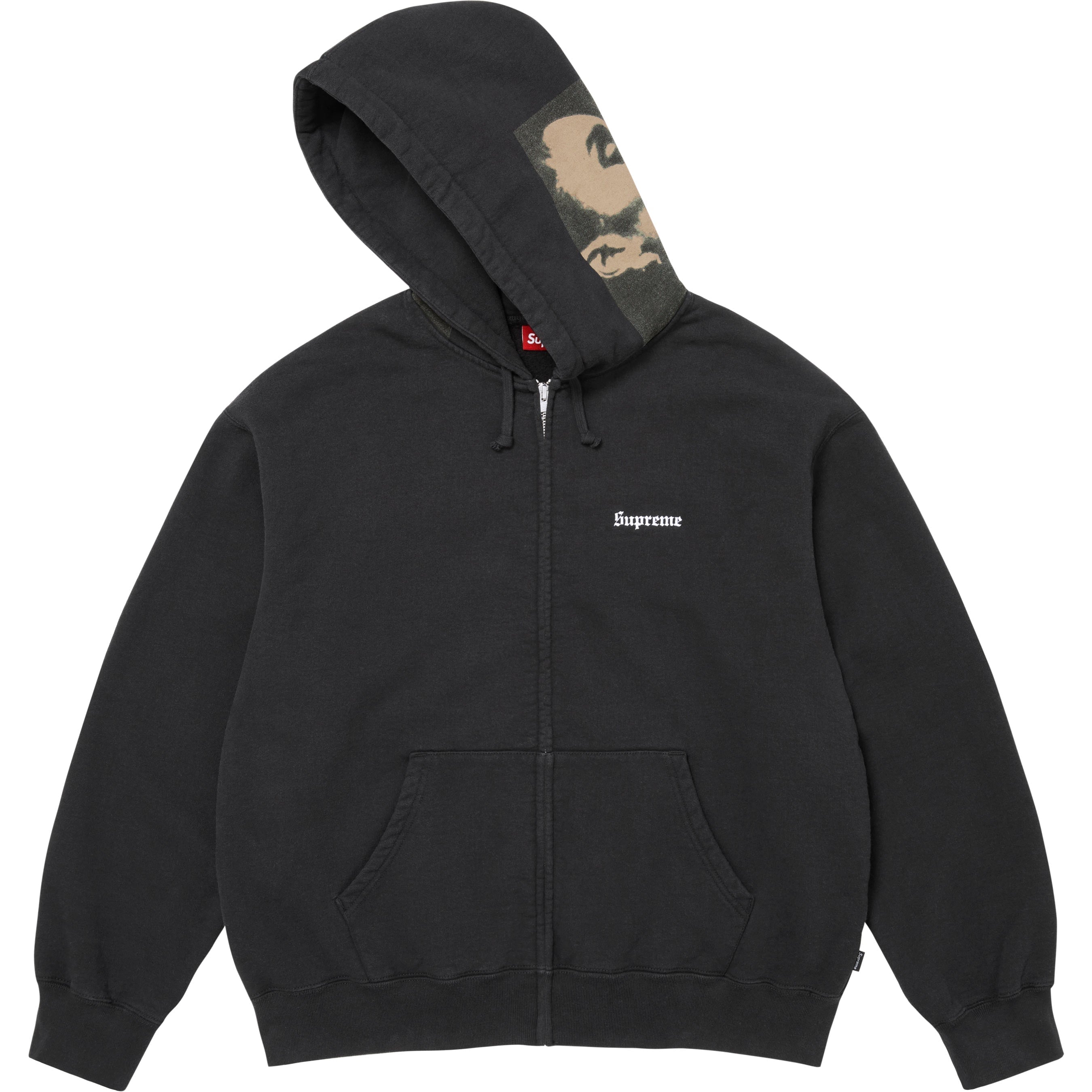 Paris Is Burning Zip Up Hooded Sweatshirt view 3
